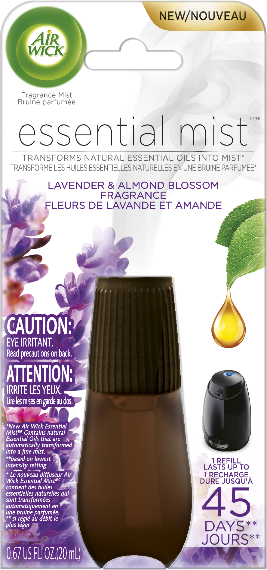 AIR WICK® Essential Mist - Lavender & Almond Blossom (Canada) (Discontinued)